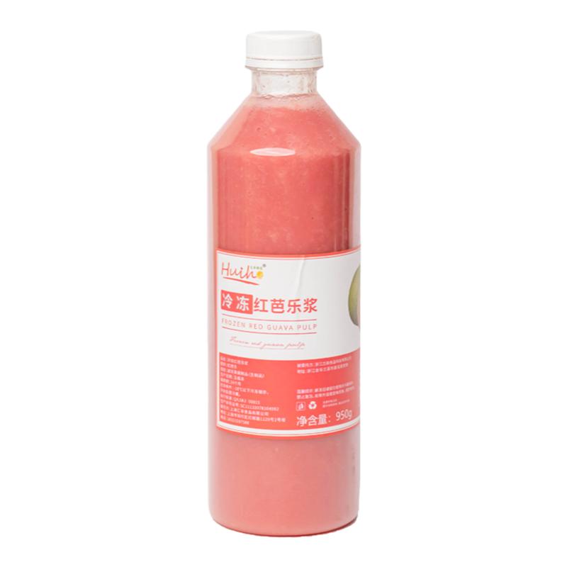 NFC冷冻芭乐汁原浆红心番石榴水果茶咖啡奶茶店专用原材料商用