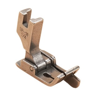 精品全钢SP-18 平车左右止口压脚塑料带刀压脚 压明线 挡边压脚