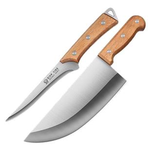 轴承钢剔骨刀剥皮刀杀猪专用分割刀商用屠宰牛羊放血尖刀锋利小刀