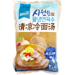 韩国进口海地村冷面汤330g调味汁韩国冷面调料延边朝鲜冷面汤料包