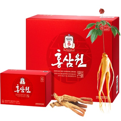 韩国正官庄高丽参礼盒50ml*60包
