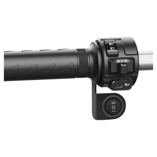 外置LED灯电瓶车开关电动摩托车前大灯车把改装按钮配件总成通用