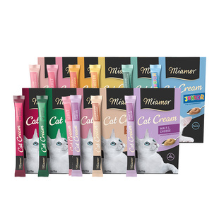 德国进口Miamor迈阿咪迈阿密猫咪零食营养膏化毛膏补钙成幼猫猫条