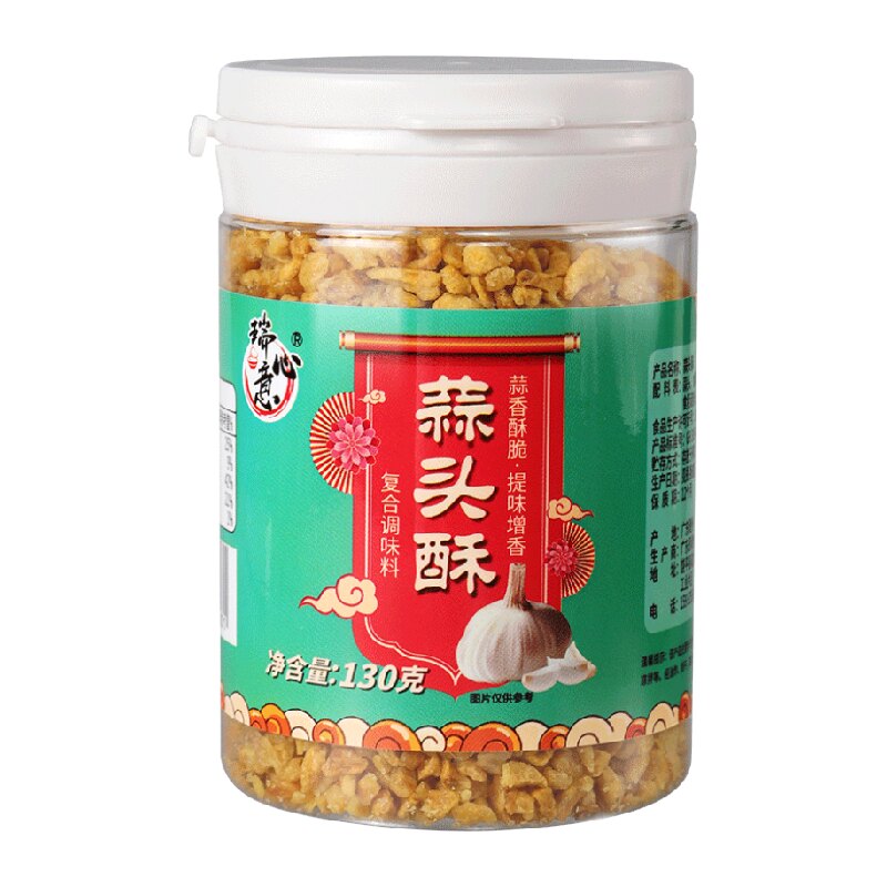 瑞心意蒜头酥装广东潮汕特产炸蒜蓉酥油蒜商用调料蒜蓉酱 油蒜实拍商品图