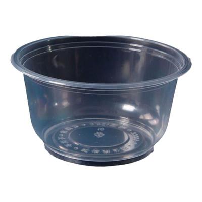 一次性饭碗塑料碗的碗圆形家用加厚结婚宴席吃饭碗外卖打包碗餐盒