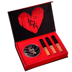 KDK杨树林彩妆礼盒气垫BB霜小金条口红套装送女友情人节生日礼物