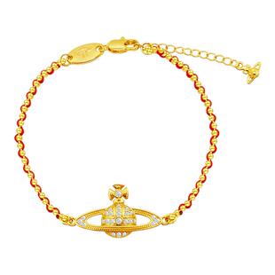 CAMIERY西太后土星红绳编织手链马年本命年轻奢小众精致日常百搭