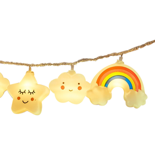 圣诞节led小彩灯闪灯串灯满天星星灯生日儿童节氛围惊喜装饰灯带