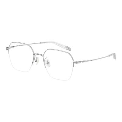 木九十新款半框近视眼镜