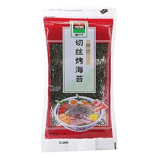 大森屋海苔丝章鱼小丸子拌饭即食烤紫菜碎切丝海苔条日式寿司材料