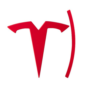 适用于特斯拉model3/Y车标贴尾标前标金属标志个性改色改装外配件