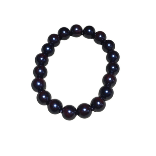 正宗小叶紫檀圆珠手串情侣手链高油高密千年老料木质男女念珠佛珠