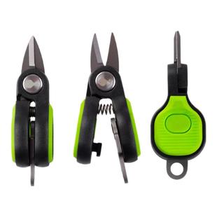 钓嗨尼路亚小剪刀钓鱼微物专业大力马鱼线pe线专用迷你304不锈钢