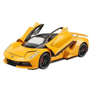 莲花路特斯Evija跑车新能源汽车模型仿真合金车模摆件男孩玩具车