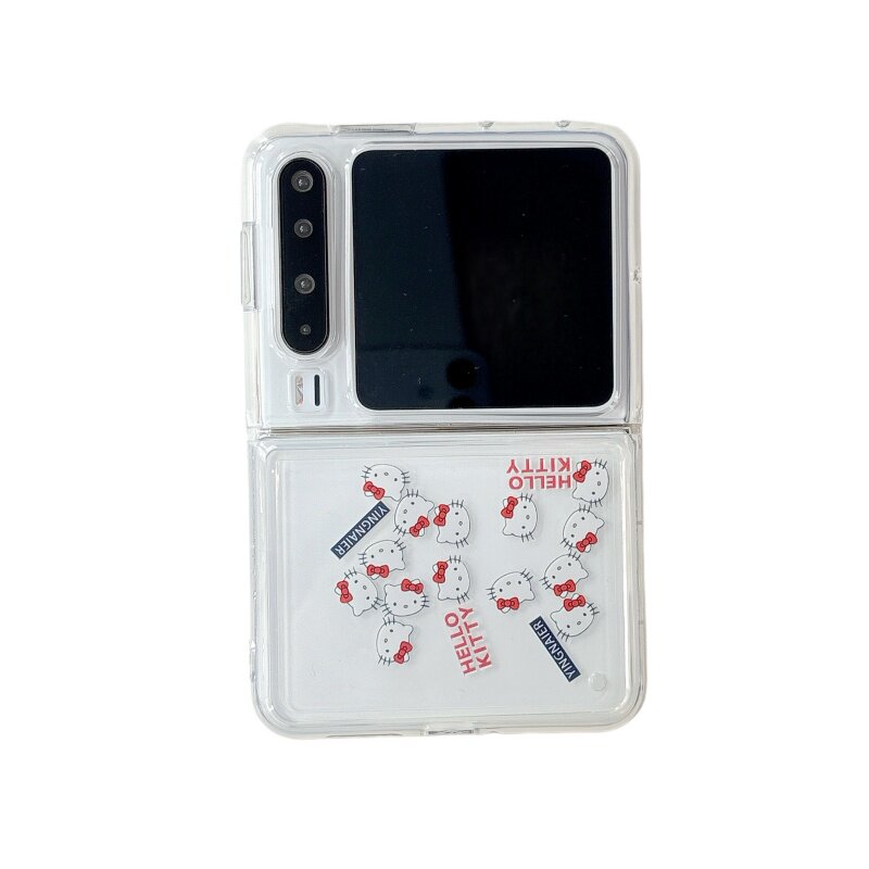 可爱流沙HelloKitty折叠屏手机壳
