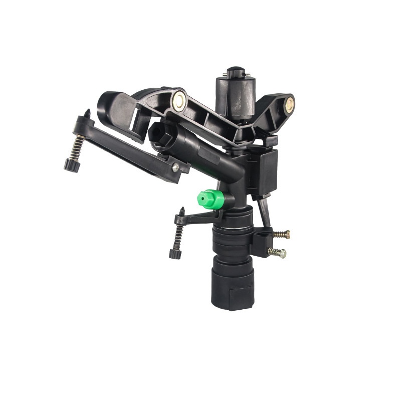 1寸塑料旋转角度可调节双喷头喷洒均匀水鸟园林草坪浇花喷灌喷头