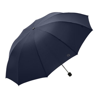 天堂伞10骨超大伞面三折雨伞遮阳抗风抗雨手动轻巧便携双人晴雨伞