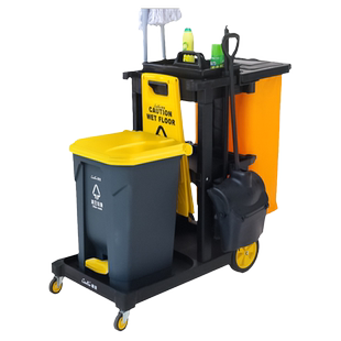 白云超宝保洁多功能手推车高铁物业清洁工具打扫卫生酒店客房布草