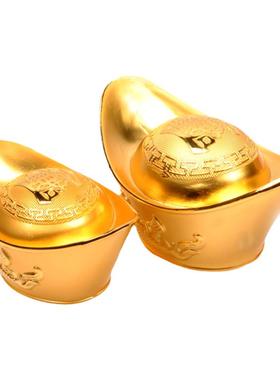 供奉财神摆件合金元宝包邮