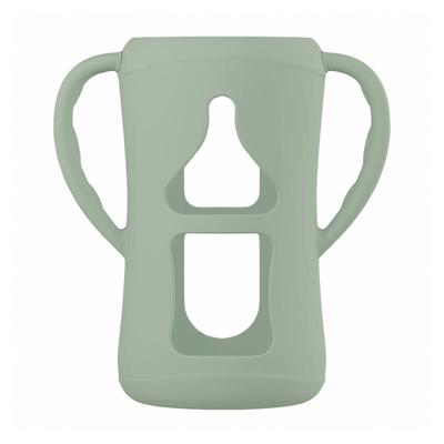 婴儿玻璃奶瓶保护套硅胶防摔套子