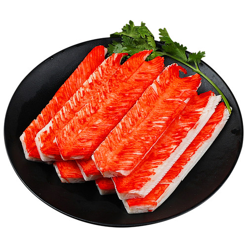 蟹柳棒火锅专用V型蟹肉蟹棒冷冻低脂海底捞日式寿司蟹棒刺身商用