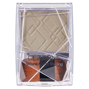 日本Cezanne倩诗丽修容单色哑光修容盘阴影粉自然立体侧影鼻影B