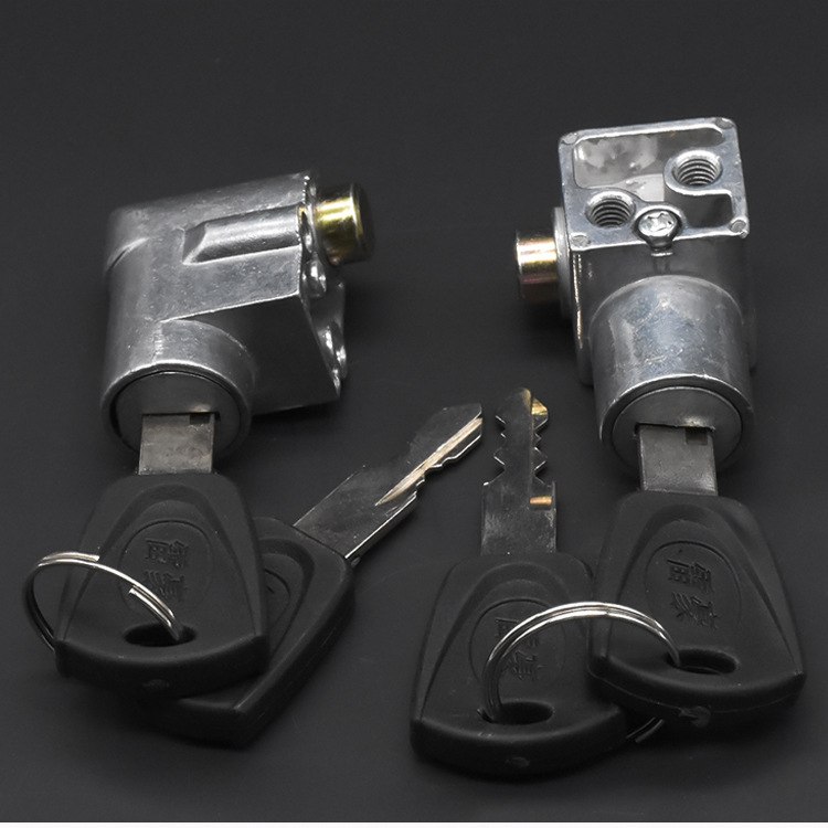 电动车电池锁电瓶车电瓶锁坐垫锁电池盒锁电池防盗锁鞍管锁座管锁