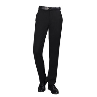 新款招商银行男行服春秋季西裤工装招行弹力黑色工作服正装直筒裤