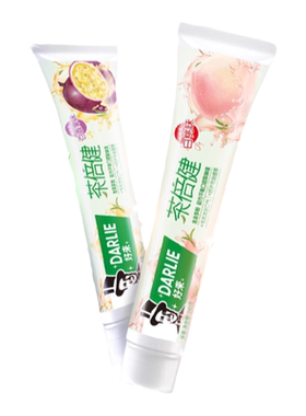 清新口气护龈黑人牙膏好来含氟
