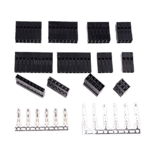 单排双排杜邦壳2.54mm杜邦胶壳杜邦线插头1P2P3P4P5P6P7P8P10P20P