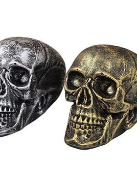 万圣节骷髅头存钱罐小摆件