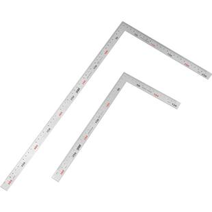 精锐锋 加厚不锈钢角尺 拐尺 L型板尺 直角尺 曲尺500mm300mm