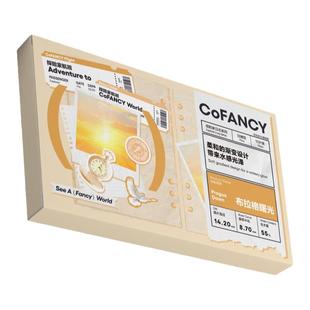 CoFANCY可糖探险家日志彩色隐形眼镜日抛10片装视客格陵兰苔原