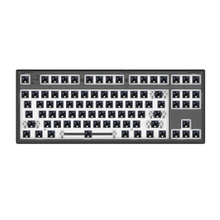 腹灵mk870pro有线无线机械键盘热插拔客制化87键套件电竞游戏办公