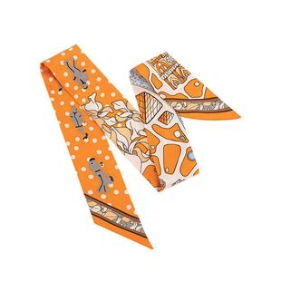 真丝桑蚕丝带绑包包丝巾女百搭系缠包带手柄装饰窄发带长条小飘带