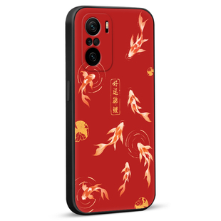 彧玺适用于红米k40pro手机壳xiaomiK40pro保护套miuiK40pro防摔m2012k11c硅胶红迷K4opro文字M2012K11C情侣时