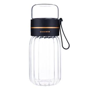 茶水分离玻璃杯大容量男士男款水杯耐高温办公室泡茶杯子个人专用