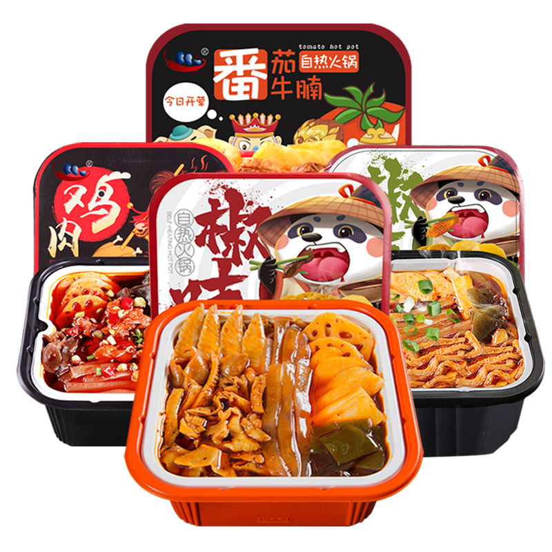 椒吱广西正宗方便速食自热螺蛳粉