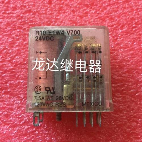 议价现货R10-E1W4-V700 继电器24VDC 正品 14脚