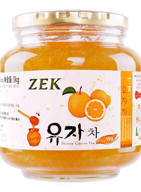 韩国进口zek蜂蜜柚子茶