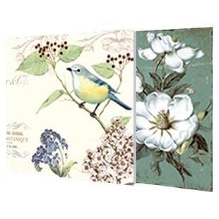 厨房阳台卫生间个性瓷砖花鸟墙面砖背景墙仿古砖混搭花砖300x300