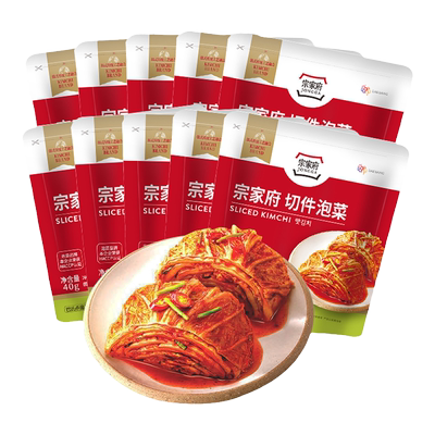 清净园宗家府泡椒嫩笋40g袋装韩式辣白菜泡菜开胃下饭菜咸菜酸菜