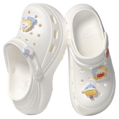 chikoku雪浪洞洞鞋女夏新款