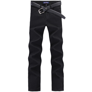 秋冬厚款男士休闲裤宽松弹力运动长裤直筒裤加肥加大码裤子胖人男