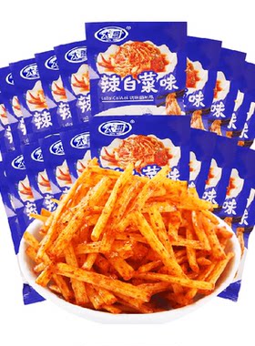 太哥辣白菜味辣条解馋休闲小零食