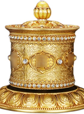 慧宝铜制指捻藏式桌面摆件