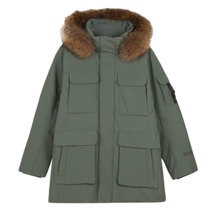 DUVETICA 男士GORE-TEX 2L防风中长款羽绒服 VUDJ10246