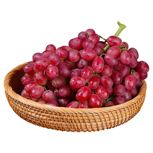 克伦生无籽葡萄新鲜脆甜无籽红提当季水果现摘玻璃脆葡萄顺丰包邮