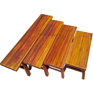 奥坎巴花黄花梨长条凳红木长凳中式练功凳换鞋凳家用实木板凳子