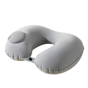 充气u型枕旅行便携颈枕坐车飞机u形枕头护颈旅游神器靠脖枕护颈椎